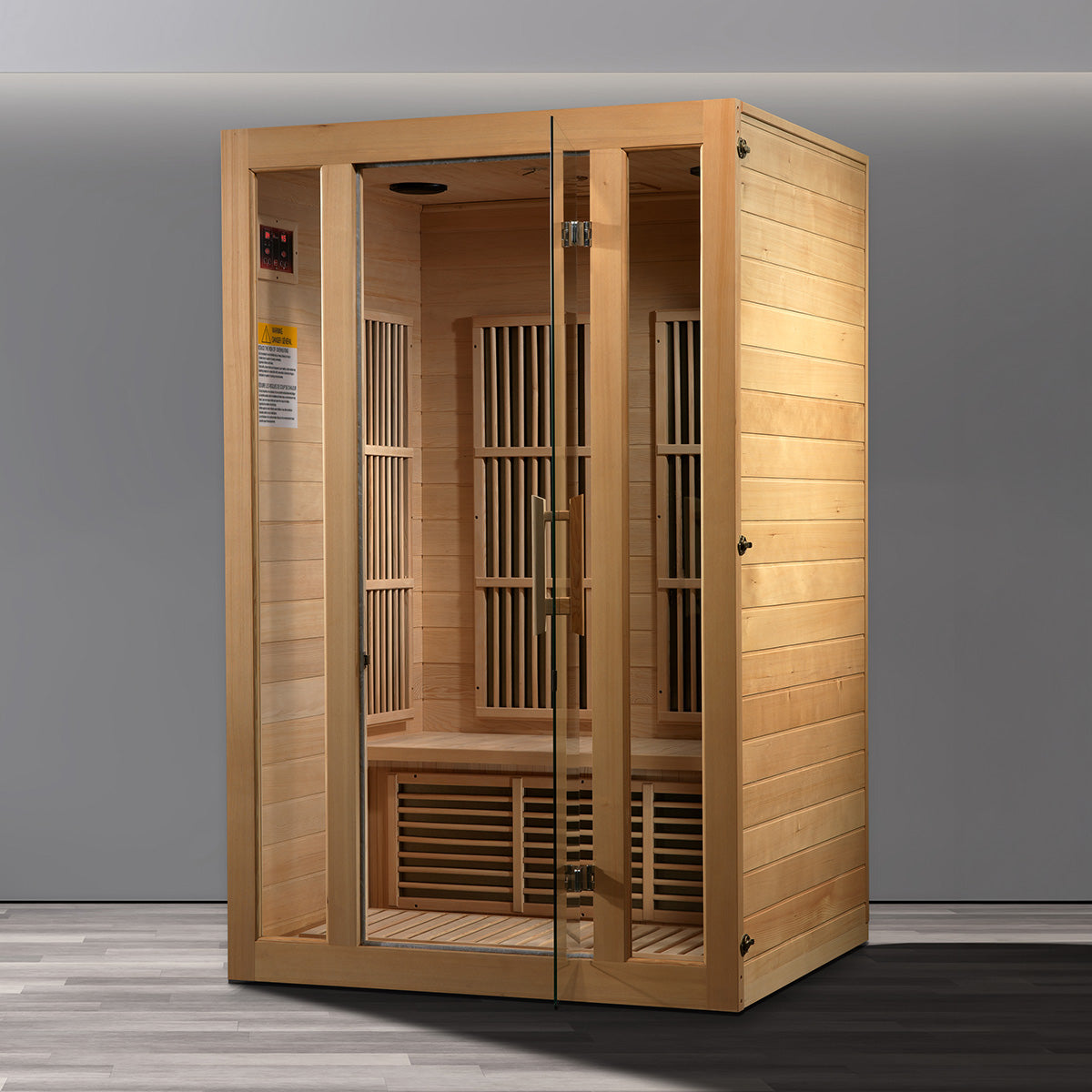 Golden Designs Maxxus Seattle 2-Person Low EMF FAR Infrared Sauna