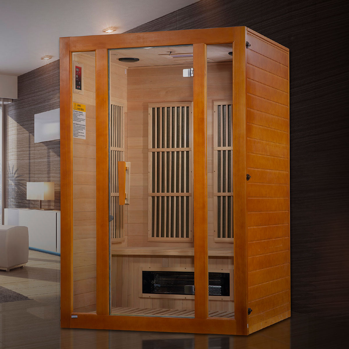 Golden Designs Maxxus Aspen 2-Person Low EMF FAR Infrared Sauna