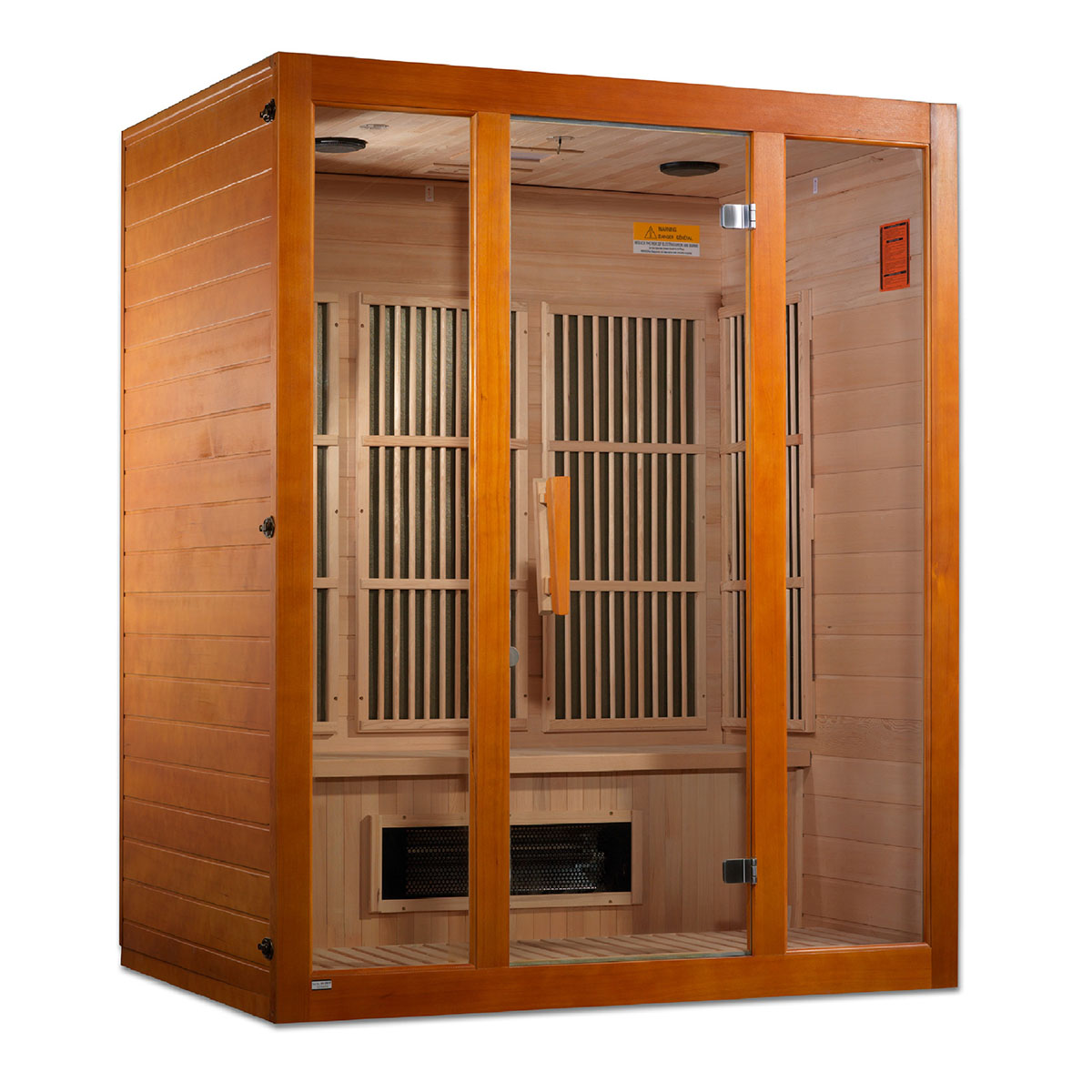 Golden Designs Maxxus Alpine Dual Tech 3-Person Low EMF FAR Infrared Sauna