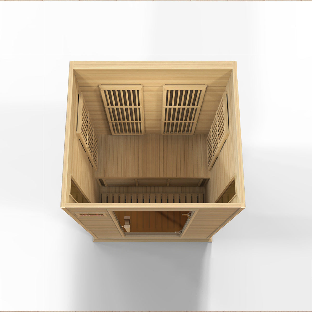Golden Designs Maxxus 2-Person Low EMF FAR Infrared Sauna