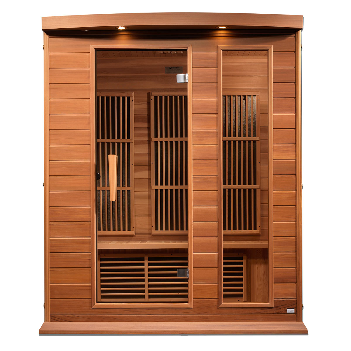 Golden Designs Maxxus Red Cedar 3-Person Low EMF FAR Infrared Sauna