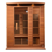Golden Designs Maxxus Red Cedar 3-Person Low EMF FAR Infrared Sauna