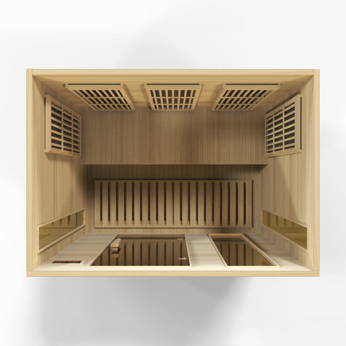 Golden Designs Maxxus 3-Person Low EMF FAR Infrared Sauna