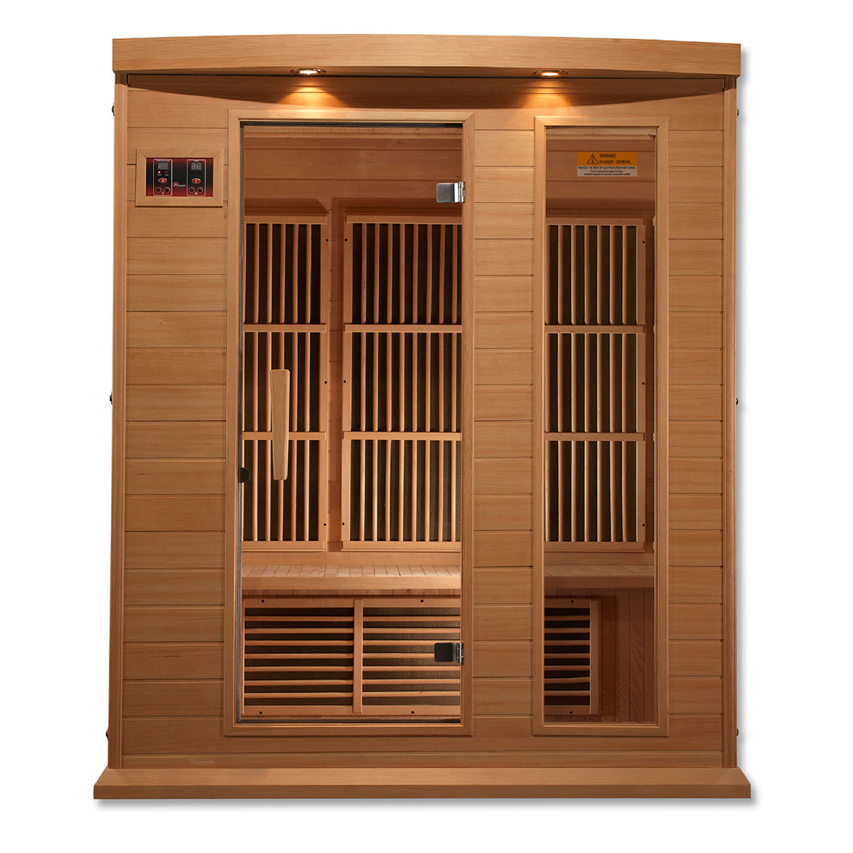 Golden Designs Maxxus 3-Person Low EMF FAR Infrared Sauna
