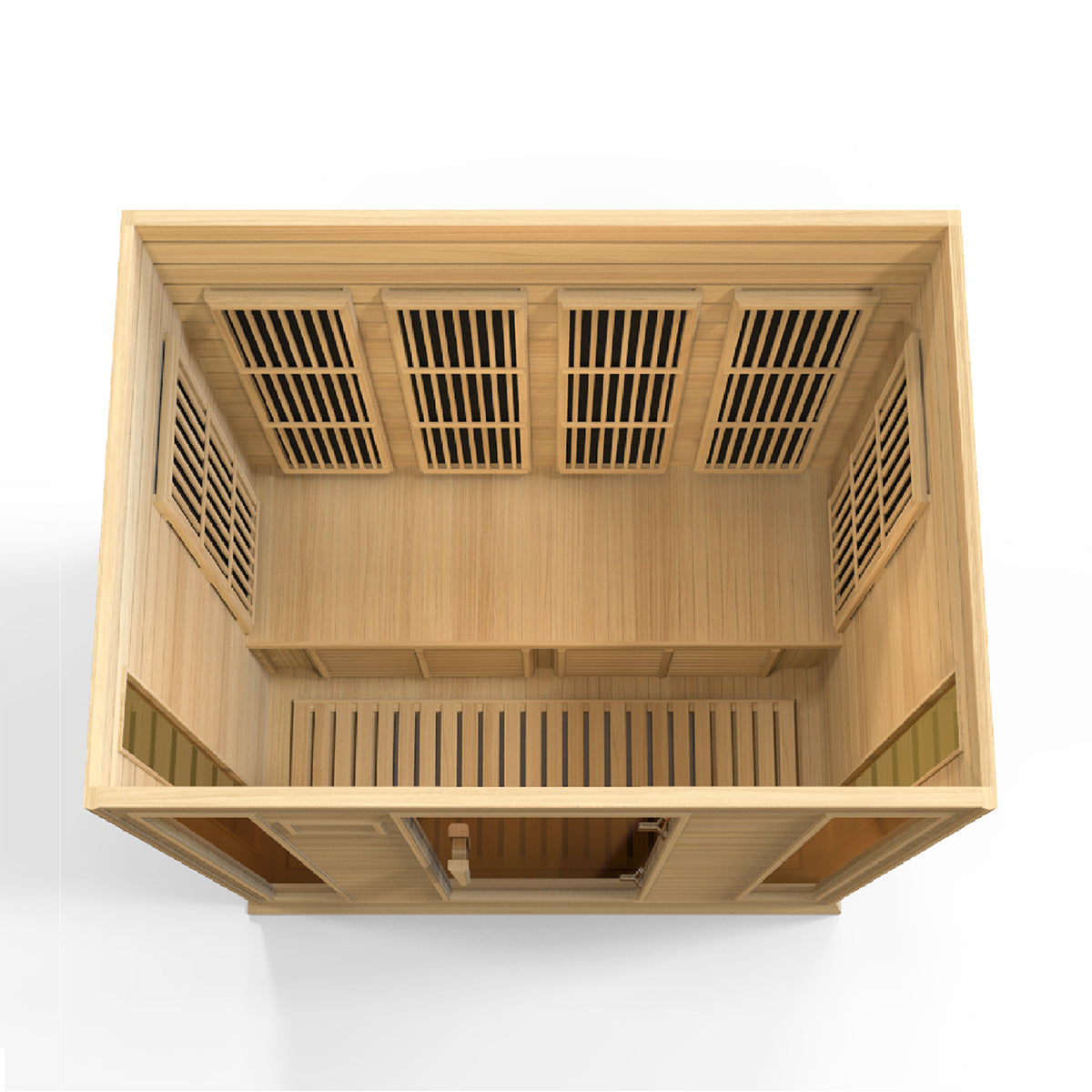 Golden Designs Maxxus 4-Person Low EMF FAR Infrared Sauna