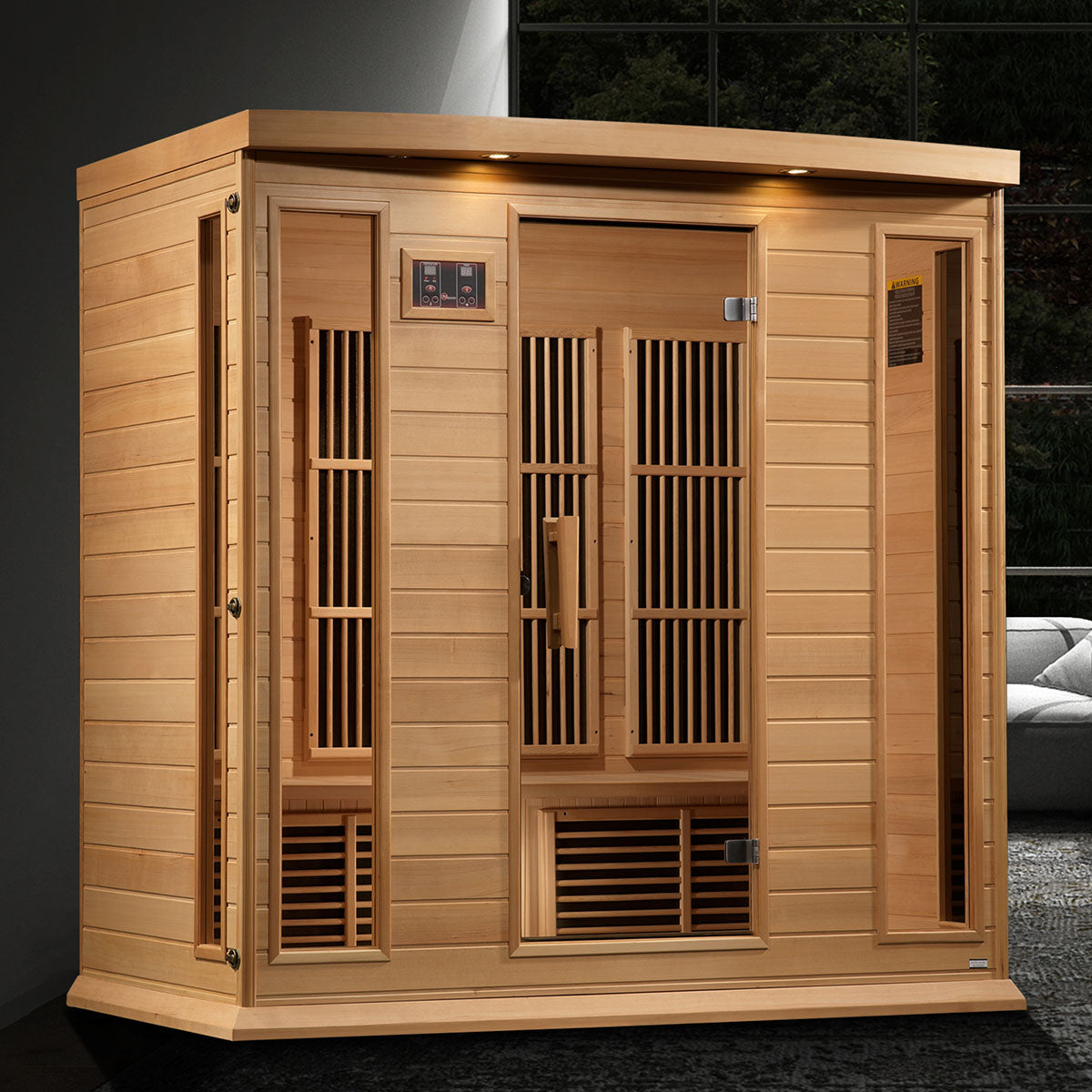 Golden Designs Maxxus 4-Person Low EMF FAR Infrared Sauna