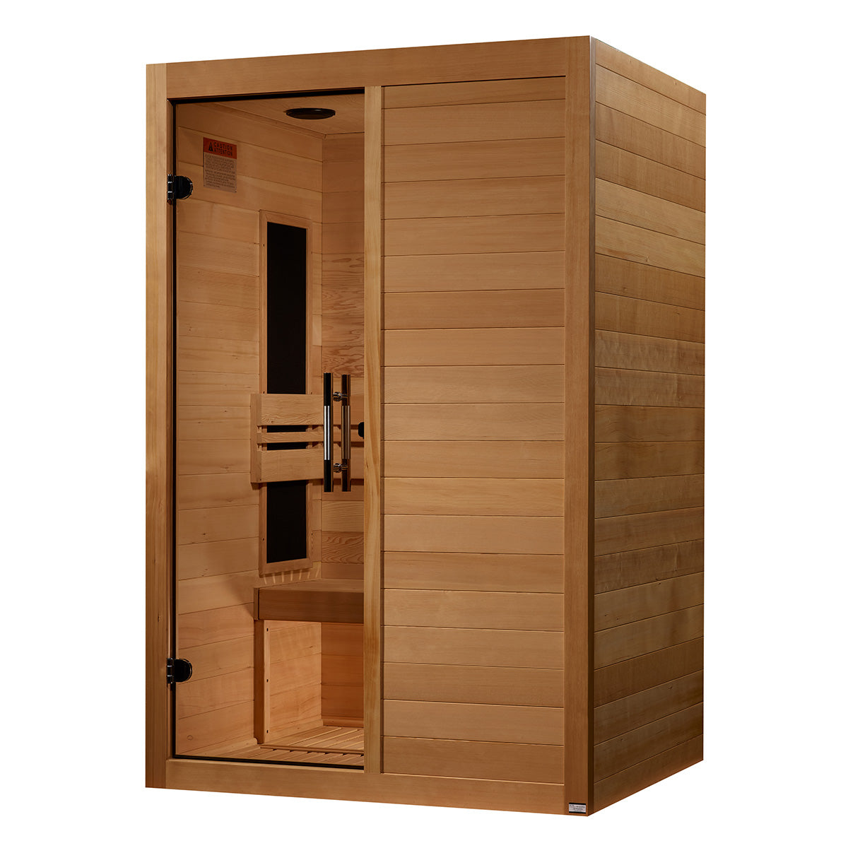Golden Designs Maxxus S-Line Yoga 2-Person Low EMF FAR Infrared Sauna