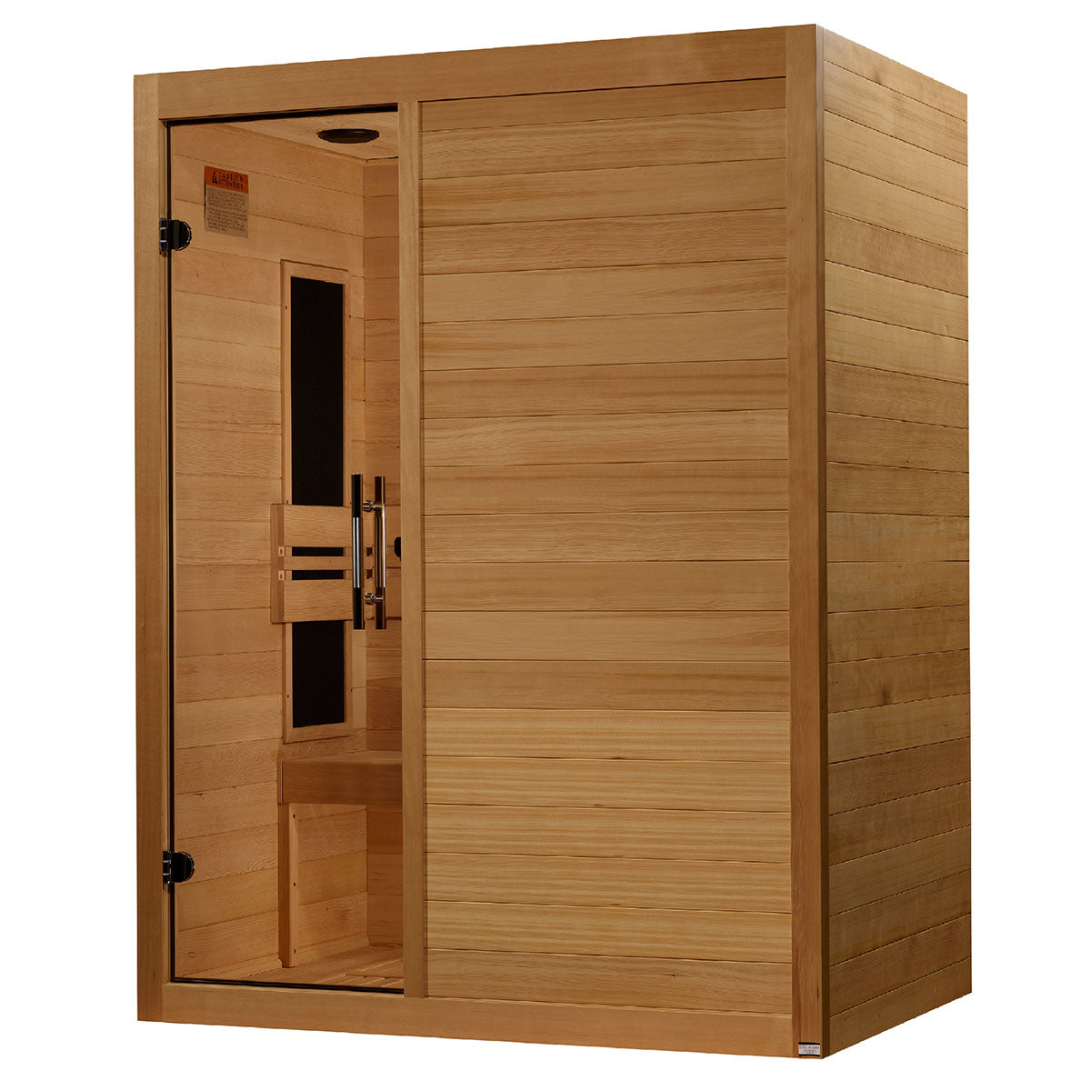 Golden Designs Maxxus S-Line Yoga 3-Person Low EMF FAR Infrared Sauna