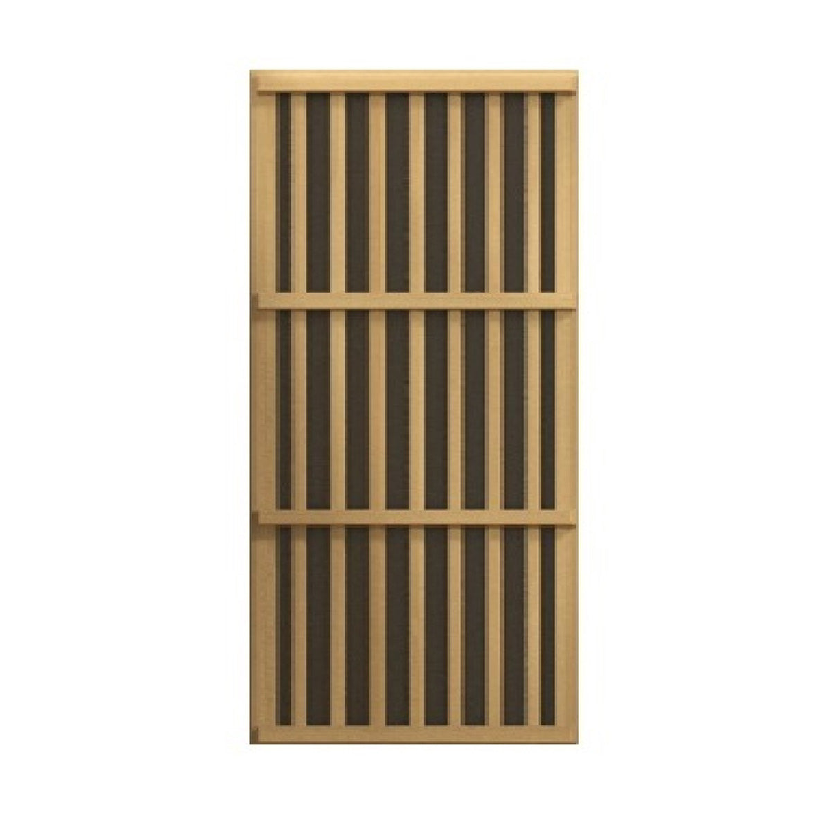 Golden Designs Maxxus 3-Person Corner Near Zero EMF FAR Infrared Sauna With Canadian Hemlock