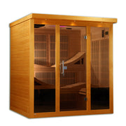Golden Designs Dynamic Monaco Elite 6-person Ultra Low EMF FAR Infrared Sauna