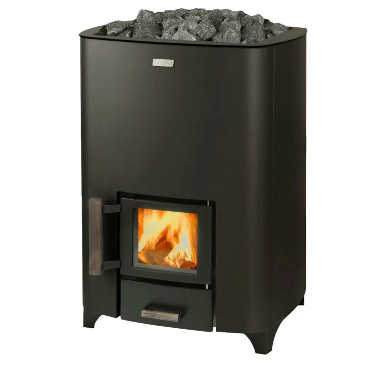Narvi NC 16 Black - 16kW Wood Burning Sauna Stove