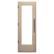 PROSAUNAS Prehung Solid Wood Sauna Door with Insulated Glass 24x70