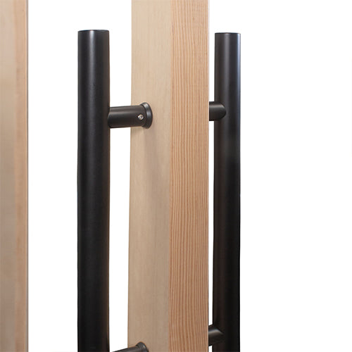 PROSAUNAS Prehung Solid Wood Sauna Door with Insulated Glass 24x70