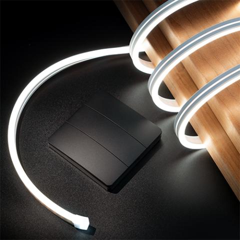 PROSAUNAS 1-Zone Dimmable White LED Light Strip Kit