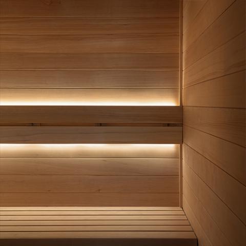 PROSAUNAS 1-Zone Dimmable White LED Light Strip Kit