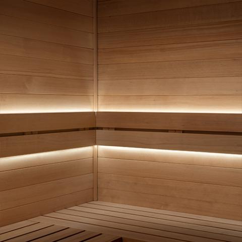 PROSAUNAS 1-Zone Dimmable White LED Light Strip Kit