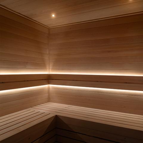 PROSAUNAS 3-Zone Dimmable White LED Light Strip Kit
