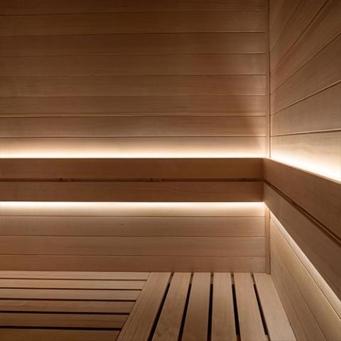 PROSAUNAS 1-Zone Dimmable White LED Light Strip Kit