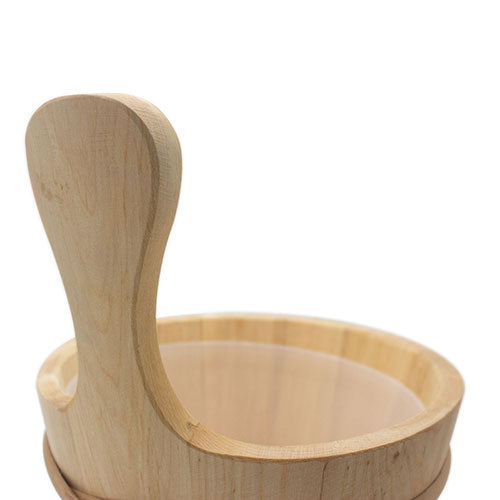 PROSAUNAS Wood Sauna Bucket - 4 Litre