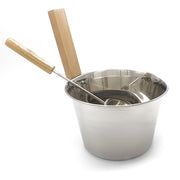 PROSAUNAS Stainless Sauna Bucket w/ Ladle