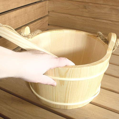 PROSAUNAS 6L Bucket & Large Ladle