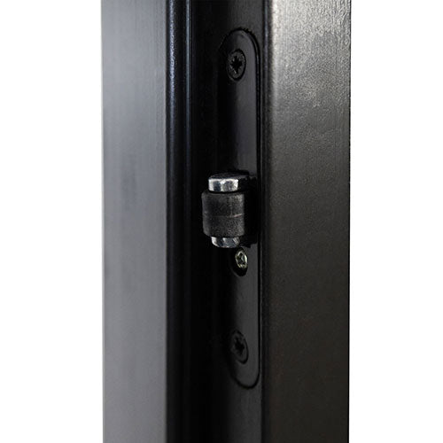 PROSAUNAS Prehung Tinted Glass Sauna Door, Black Alder Frame 24x73