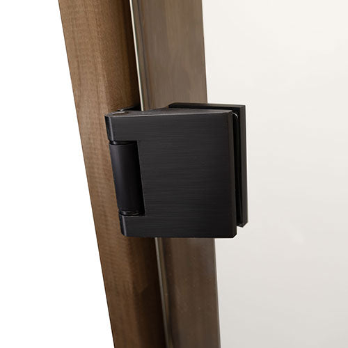 PROSAUNAS Prehung Clear Glass Sauna Door, Thermo-Aspen Frame 24x73