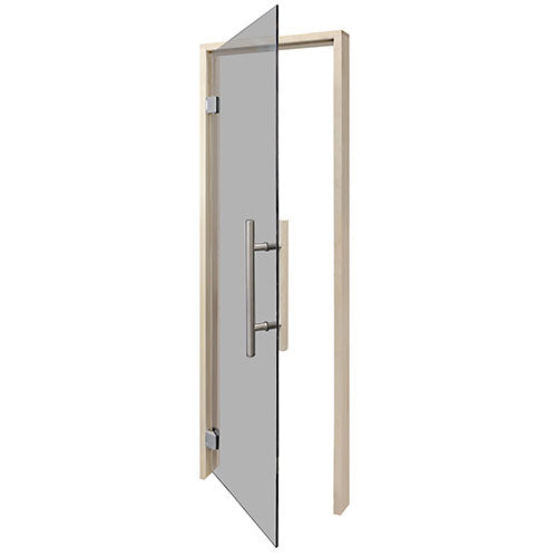 PROSAUNAS Prehung Tinted Glass Sauna Door, Aspen 24x81