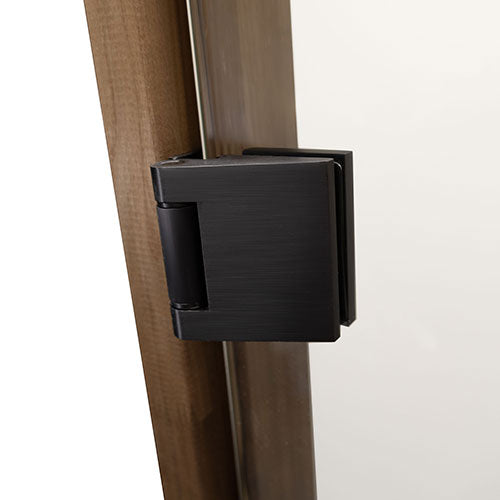 PROSAUNAS Prehung Clear Glass Sauna Door, Thermo-Aspen 24x81
