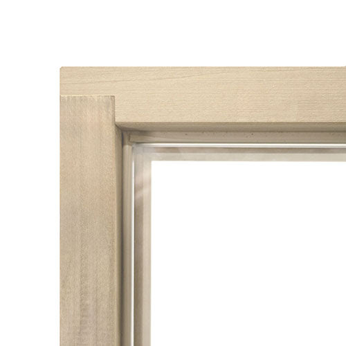 PROSAUNAS Prehung ADA Clear Glass Sauna Door, Aspen 36x81