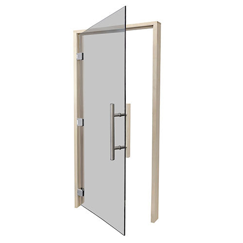 PROSAUNAS Prehung ADA Tinted Glass Sauna Door, Aspen 36x81