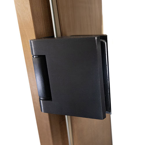 PROSAUNAS Prehung ADA Clear Glass Sauna Door, Thermo-Aspen 36x81