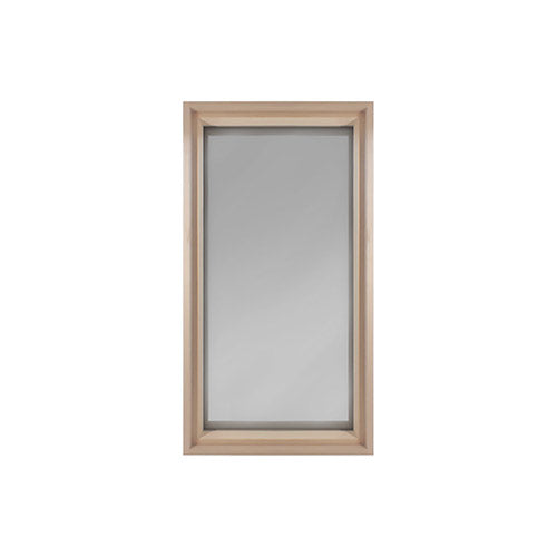 PROSAUNAS Standard Hemlock Tempered Dual Pane Tinted Glass Sauna Window 16" x 30"