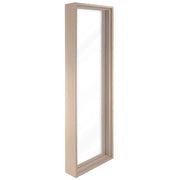 PROSAUNAS Extra-Large Hemlock Tempered Dual Pane Clear Glass Sauna Window 16"x60