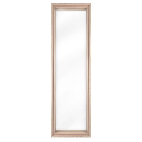 PROSAUNAS Extra-Large Hemlock Tempered Dual Pane Clear Glass Sauna Window 16"x60