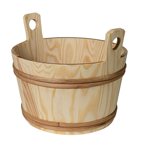 PROSAUNAS XL Wood Sauna Bucket - 12 Litre