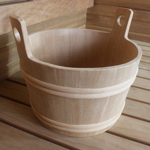 PROSAUNAS XL Wood Sauna Bucket - 12 Litre