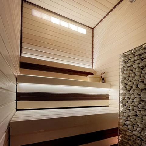 PROSAUNAS Universal On/Off White LED Himalayan Salt Kit