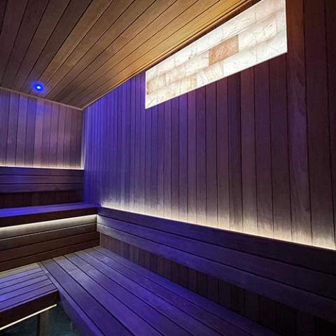 PROSAUNAS Universal On/Off White LED Himalayan Salt Kit