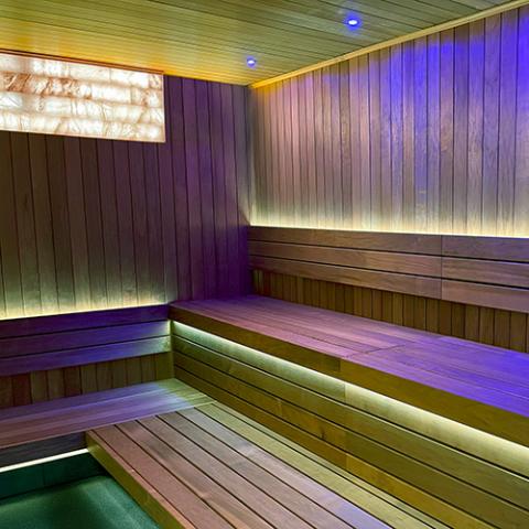 PROSAUNAS Universal On/Off White LED Himalayan Salt Kit