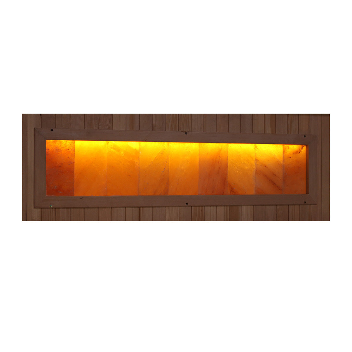 Golden Designs Reserve 6-Person Full Spectrum Infrared Sauna with Himalayan Salt Bar