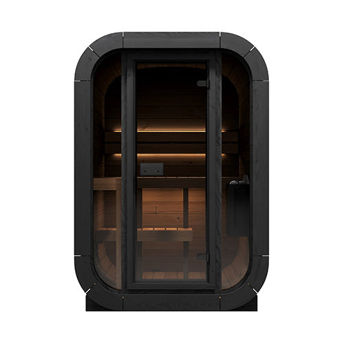 SaunaLife Cube CL3G Luxury 2 Person Outdoor Sauna