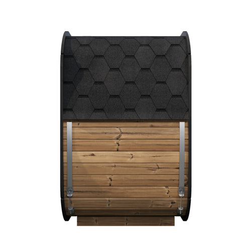 SaunaLife Model CL4G Luxury 4 Person Outdoor Sauna