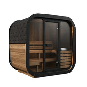 SaunaLife Cube CL5G Luxury 4 Person Outdoor Sauna