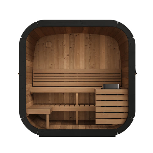 SaunaLife Cube CL5G Luxury 4 Person Outdoor Sauna