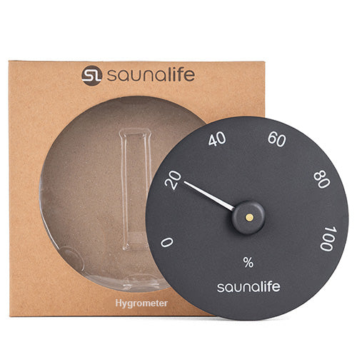 SaunaLife SaunaGear Hygrometer - Precision Sauna Humidity Gauge