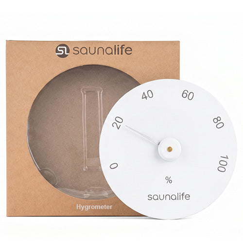 SaunaLife SaunaGear Hygrometer - Precision Sauna Humidity Gauge