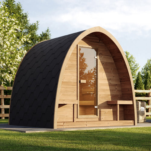 SaunaLife Model G3 Outdoor Home Sauna Kit