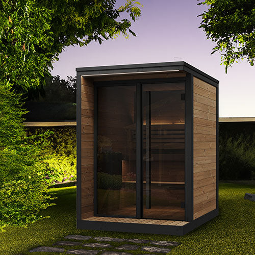 SaunaLife Model GL4 Outdoor Home Sauna Kit