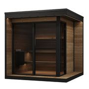 SaunaLife Model GL6 Outdoor Home Sauna Kit